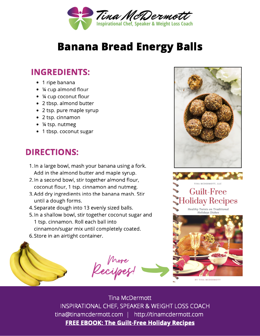 Banana Energy Balls Montgomery Municipal Cable Television MMCTV